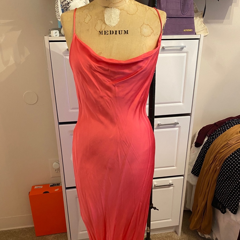 Zara Silky midi dress